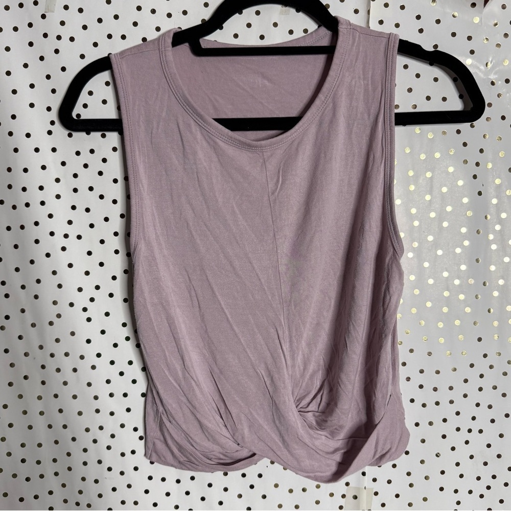 Alo Yoga Sleeveless Twist Front Top